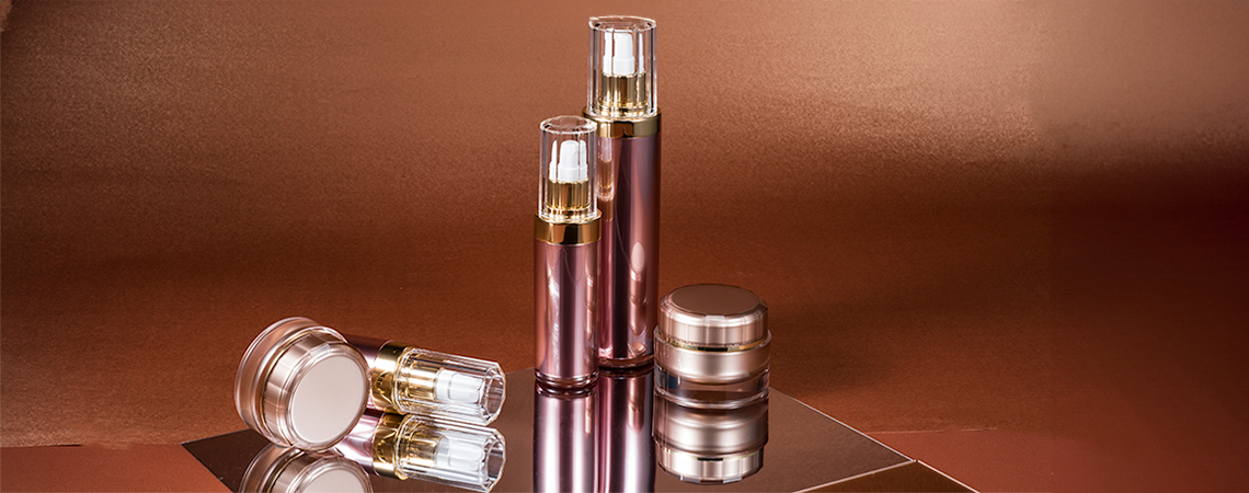 Bao bì mỹ phẩm và chăm sóc da sang trọng hình tròn bằng acrylic - serie Crystal Reflection Bao bì mỹ phẩm và chăm sóc da sang trọng hình tròn bằng acrylic - serie Crystal Reflection